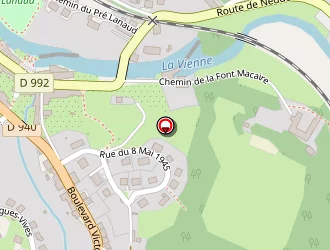 Carte de Garniche Emmanuel à Eymoutiers