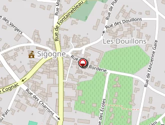 Carte de Durand Patrick à Sigogne