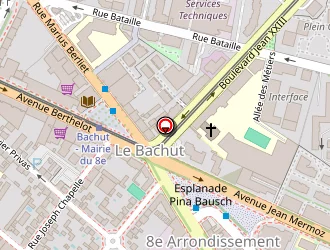 Carte de Le Bachut à Lyon