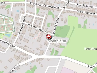 Carte de Auto Moto Ecole Palissy à Saintes