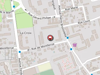 Carte de Girard Claudon Annie à Bron