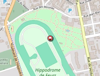 Carte de Hippodrome De Feurs à Feurs