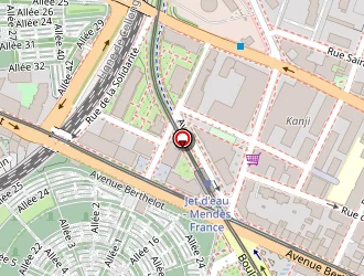 Carte de Techn Alp à Lyon