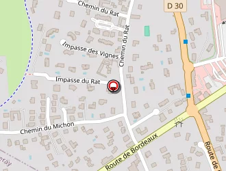 Carte de Centr' Auto Plaine à Vaugneray