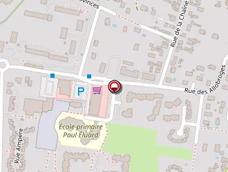 Carte de Duyar N à Charvieu-chavagneux