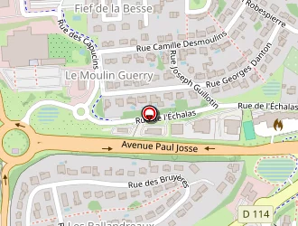 Carte de Charrier à Saintes