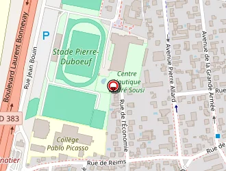 Carte de Michel Marguerite à Bron