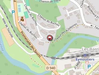 Carte de Demailji Agron à Eymoutiers