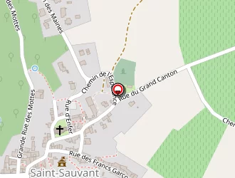 Carte de Association Zigzagulaire à Saint-sauvant