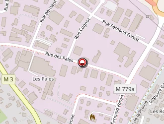 Carte de P.b Construction à Romagnat