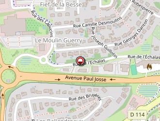 Carte de Grenon Roger à Saintes