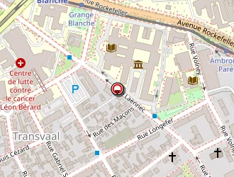 Carte de Centre Social Laennec à Lyon