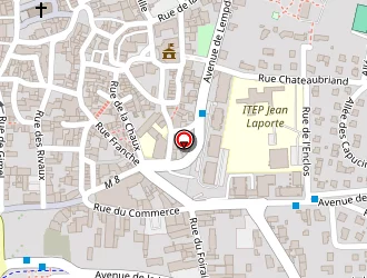 Carte de Harmony Centre Hygiaform à Cournon-d'auvergne