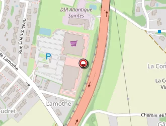 Carte de Intermarché Super Drive à Saintes