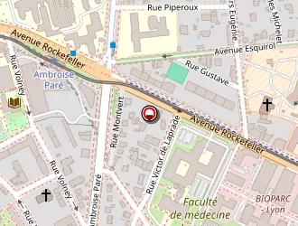 Carte de Le Rockfeller à Lyon