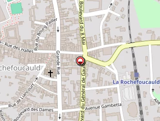 Carte de La Rotonde à Rochefoucauld (la)