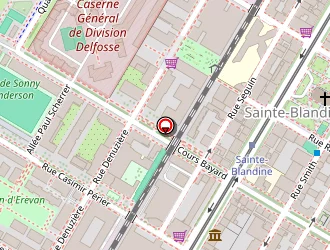 Carte de Le Bien être à Lyon