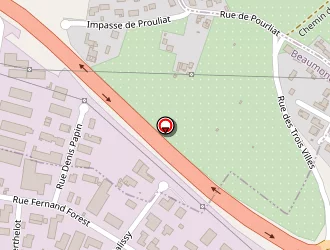 Carte de Centre Pierre Doussinet à Romagnat