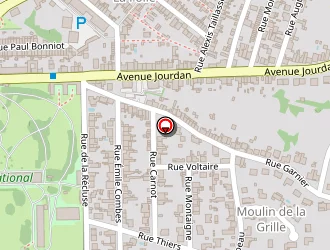 Carte de Peninon Thomas à Saintes