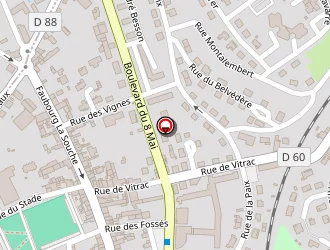 Carte de Chat Lune à Rochefoucauld (la)