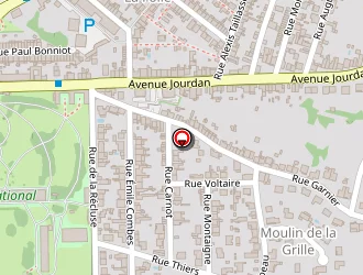 Carte de Thebault Bruce à Saintes