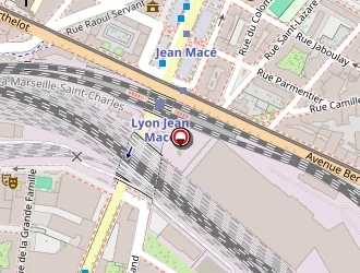 Carte de Peyclit Entreprise à Lyon