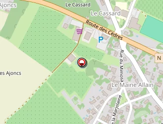 Carte de Sologic à Chaniers