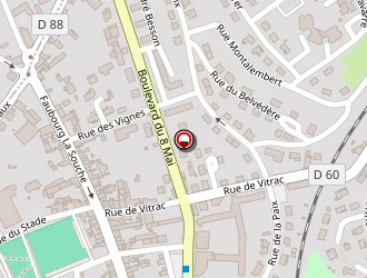 Carte de Ecole Maternelle à Rochefoucauld (la)