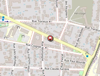 Carte de Dalkia France à Bron