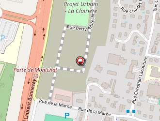 Carte de Maque Béatrice à Bron