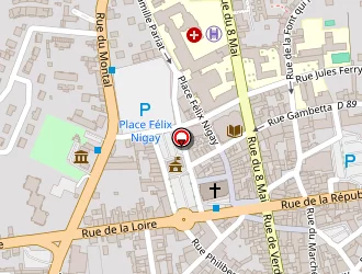 Carte de Optic 2000 à Feurs