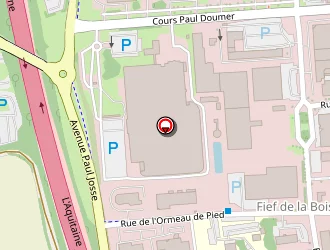 Carte de Couprie Charpente à Saintes