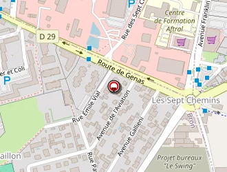 Carte de Stella Nail Academy à Bron