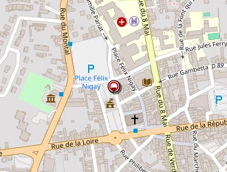 Carte de Bouquin Jacky à Feurs