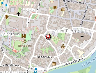 Carte de Es Elec à Saintes