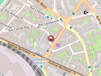 Carte de La Poste à Lyon