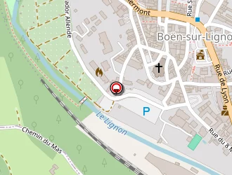 Carte de Indis à Boën