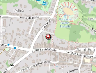 Carte de Philippe Raine à Saintes