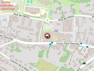 Carte de Tryba à Saintes