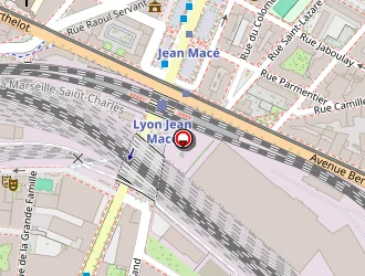 Carte de Speedy Europe à Lyon