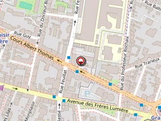 Carte de Ugc Part-dieu à Lyon