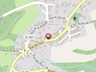 Carte de Gorbinet Caroline à Saint-genès-champanelle