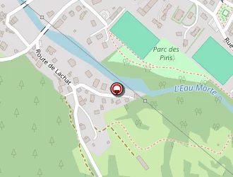 Carte de Boulodrome à Faverges