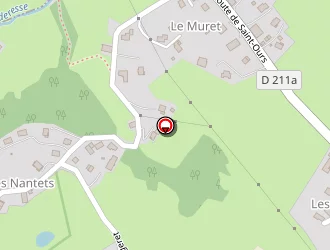 Carte de Sanit'aix à Saint-offenge-dessous