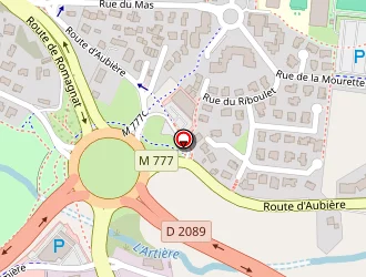 Carte de Auvergne Déco Plus à Beaumont