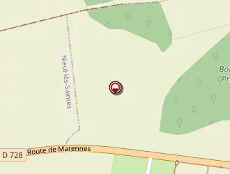 Carte de Thaunay Gérard à Saintes