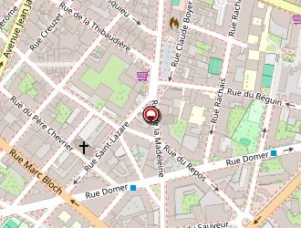 Carte de Gerard Madeleine à Lyon