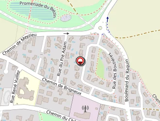 Carte de Aquachris à Chassieu