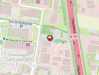 Carte de Centre Leclerc à Saintes