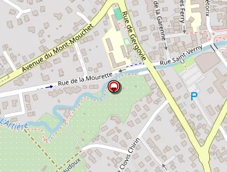 Carte de Gaillard Commerce Industrie à Aubière